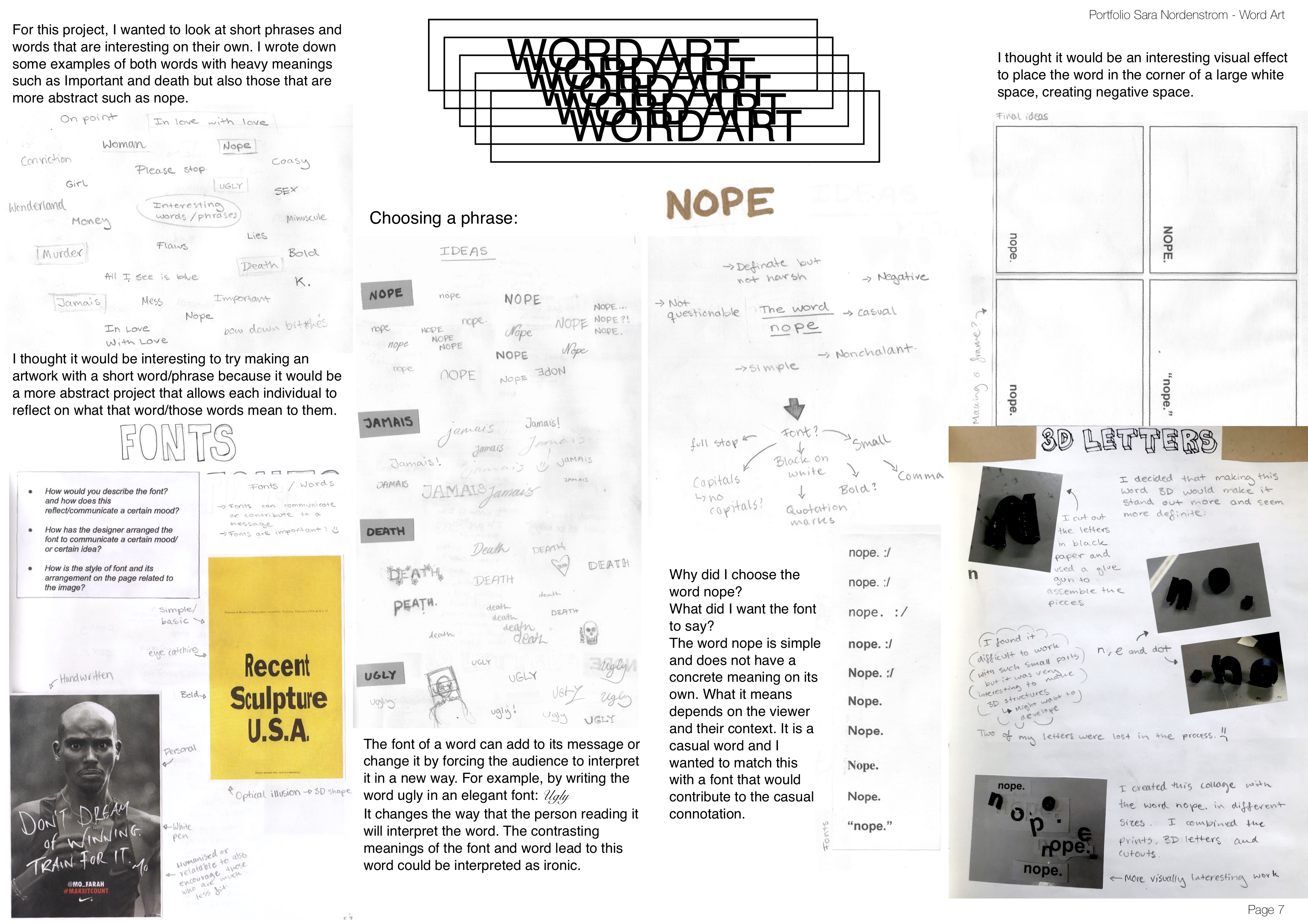 Sara Nordenstrom 'Why Not' page 1
